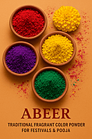 Abeer – Traditional Fragrant Color Powder for Festivals & Pooja