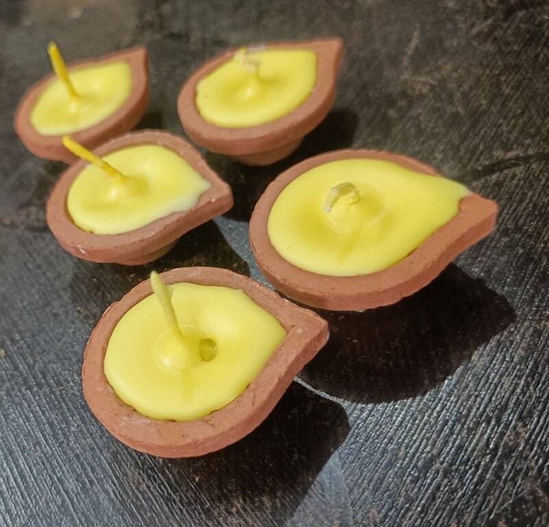 Ghee lamp (Desi ghee)