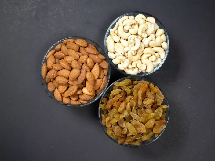 Dry Fruits (Almonds Cashews Raisins)