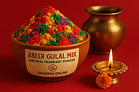 Abeer Gulal Mix – Natural & Fragrant Powder for Festivals & Pooja