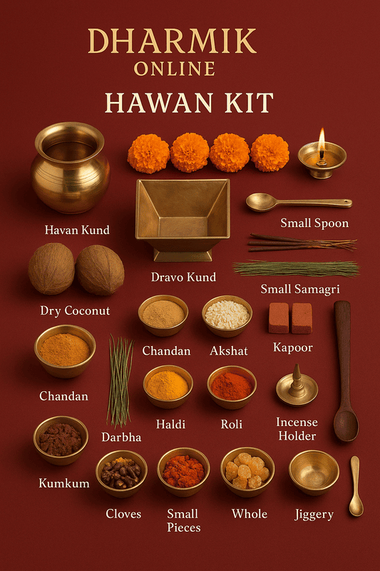 Complete Havan Kit – 21 Essential Items for Yagna & Pooja