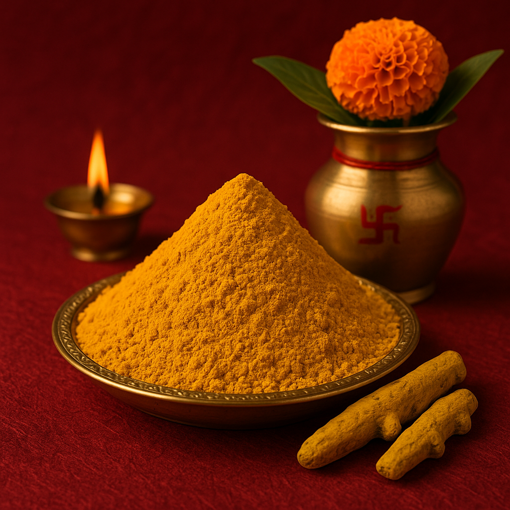 Haldi (Turmeric) – पूजा एवं धार्मिक कार्यों के लिए हल्दी