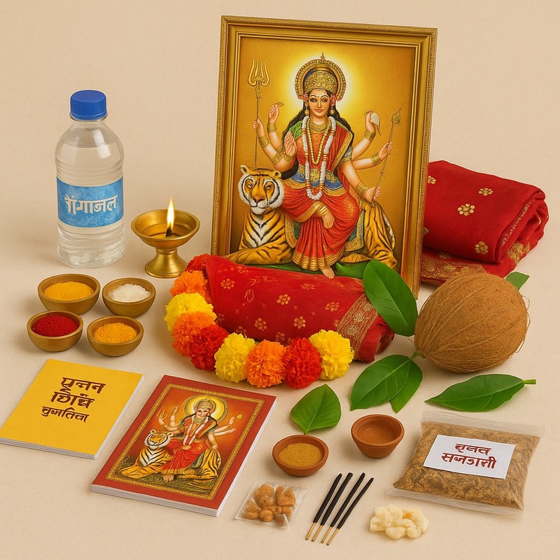 Premium Lakshmi Ji Poojan Samagri – लक्ष्मी जी पूजन सामग्री (Complete Puja Essentials)