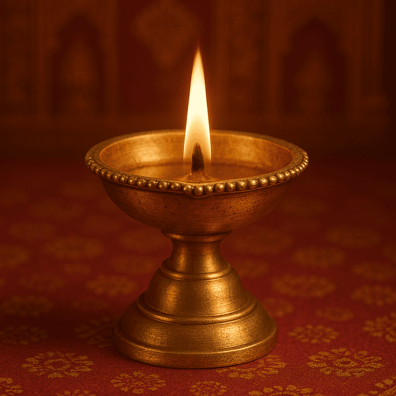 Brass Lamp