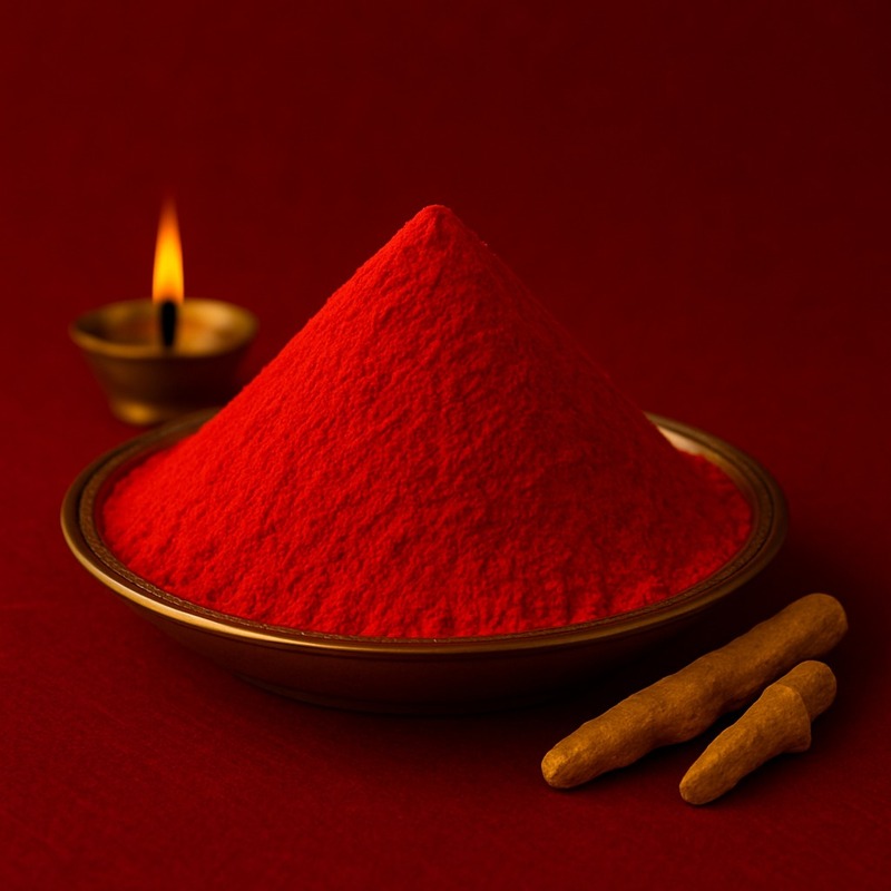 Kumkum – Pure Red Powder for Pooja & Tilak